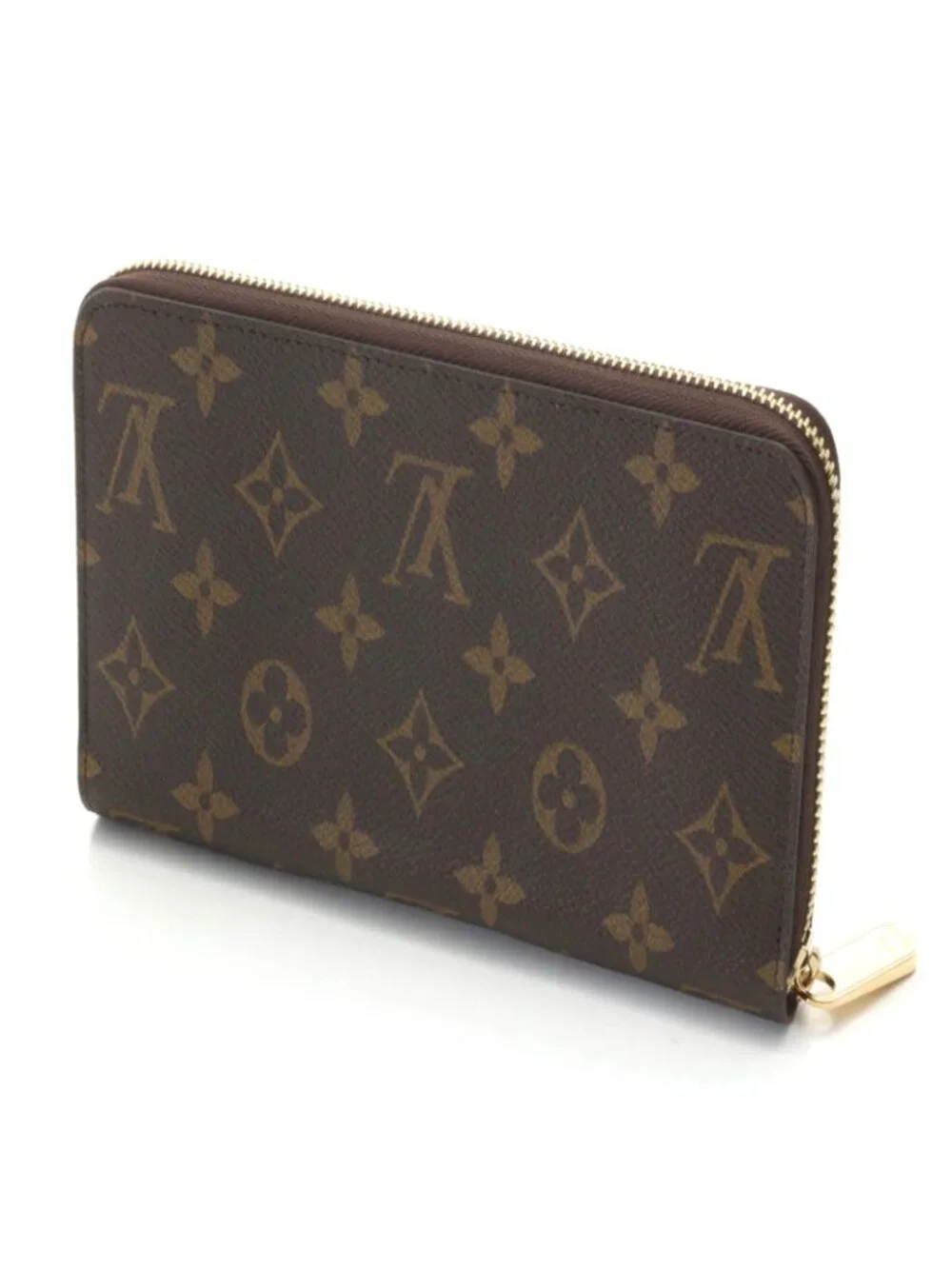 Louis Vuitton Zippy Wallet Monogram Brown Long Canvas